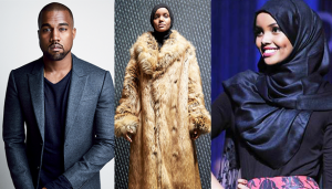 photo via PagalParrot Kanye West, Halima Aden
